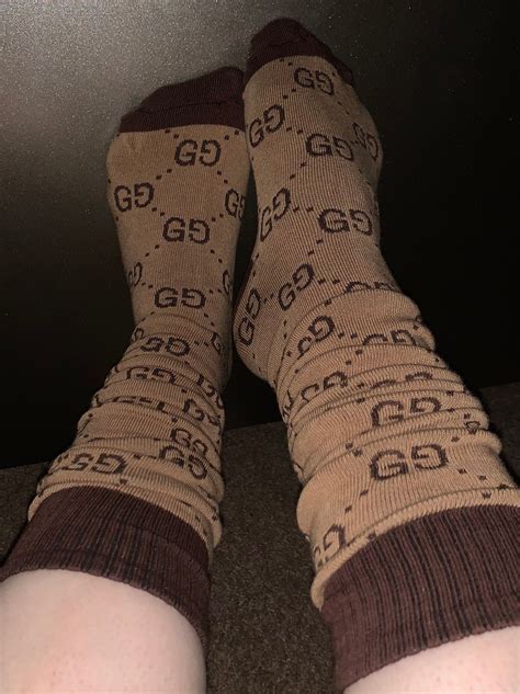 light brown gucci socks